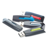Store 'n' Go V3 USB 3.0 Drive, 128 GB, Black/Gray - 49189