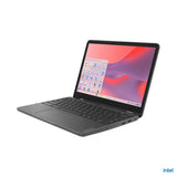 Lenovo 500e Yoga Chromebook 31 cm (12.2") Touchscreen WUXGA Intel® N N100 4 GB LPDDR5-SDRAM 32 GB eMMC Wi-Fi 6E (802.11ax) ChromeOS Grey - 82W40009US