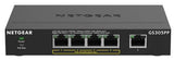 NETGEAR GS305PP Unmanaged Gigabit Ethernet (10/100/1000) Power over Ethernet (PoE) Black - GS305PP-300NAS