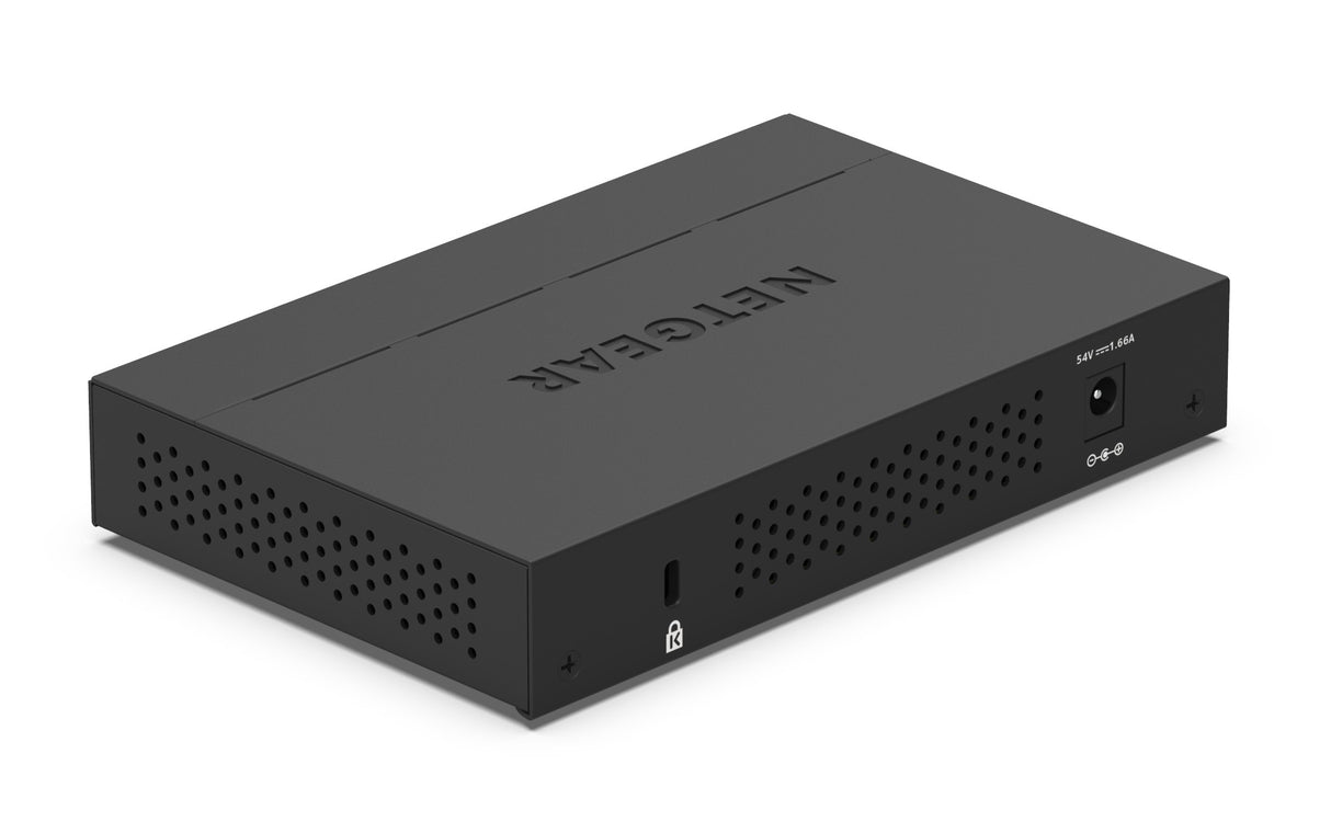 NETGEAR GS305PP Unmanaged Gigabit Ethernet (10/100/1000) Power over Ethernet (PoE) Black - GS305PP-300NAS