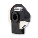 Die-Cut Multipurpose Labels, 0.66" x 2.1", White, 400 Labels/Roll - DK1204