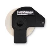 Die-Cut Multipurpose Labels, 0.66" x 2.1", White, 400 Labels/Roll - DK1204