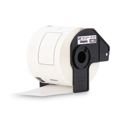 Die-Cut Shipping Labels, 2.4" x 3.9", White, 300 Labels/Roll - DK1202