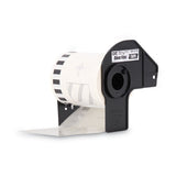 Continuous Film Label Tape, 2.4" x 50 ft Roll, Clear - DK2113