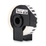Continuous Film Label Tape, 1.1" x 50 ft Roll, White - DK2211