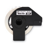 Continuous Film Label Tape, 1.1" x 50 ft Roll, White - DK2211
