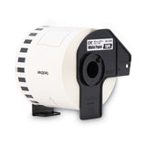 Continuous Paper Label Tape, 2.4" x 100 ft Roll, White - DK2205