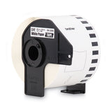 Continuous Paper Label Tape, 2.4" x 100 ft Roll, White - DK2205