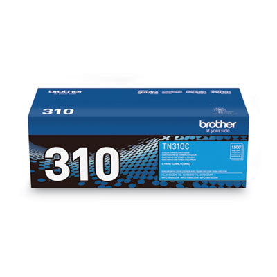 TN310C Toner, 1,500 Page-Yield, Cyan - TN310C
