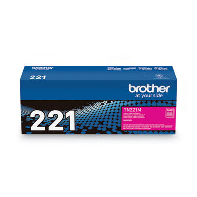 TN221M Toner, 1,400 Page-Yield, Magenta - TN221M