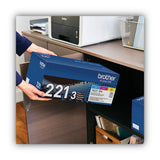 BROTHER TN2213PK Toner, 1,400 Page-Yield, Cyan/Magenta/Yellow - TN2213PK