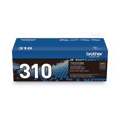 BROTHER Printer Consumables TN310BK Toner, 2,500 Page-Yield, Black - TN310BK