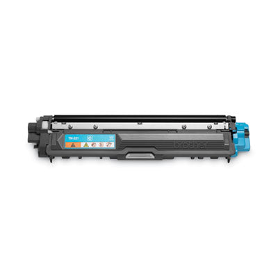 TN221C Toner, 1,400 Page-Yield, Cyan - TN221C