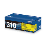 TN310Y Toner, 1,500 Page-Yield, Yellow - TN310Y