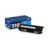 TN310C Toner, 1,500 Page-Yield, Cyan - TN310C