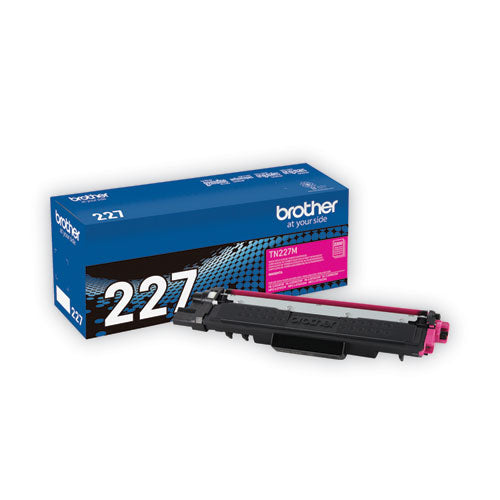 BROTHER  High-Yield Toner, 2,300 Page-Yield, Magenta - TN227M