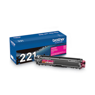 TN221M Toner, 1,400 Page-Yield, Magenta - TN221M