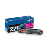 TN221M Toner, 1,400 Page-Yield, Magenta - TN221M