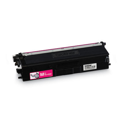 TN433M High-Yield Toner, 4,000 Page-Yield, Magenta - TN433M