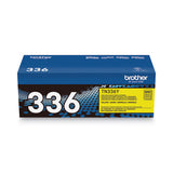 TN336Y High-Yield Toner, 3,500 Page-Yield, Yellow - TN336Y