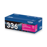 BROTHER  High-Yield Toner, 3,500 Page-Yield, Magenta - TN336M