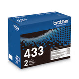 BROTHER  High-Yield Toner, 4,500 Page-Yield, Black, 2/Pack - TN4332PK