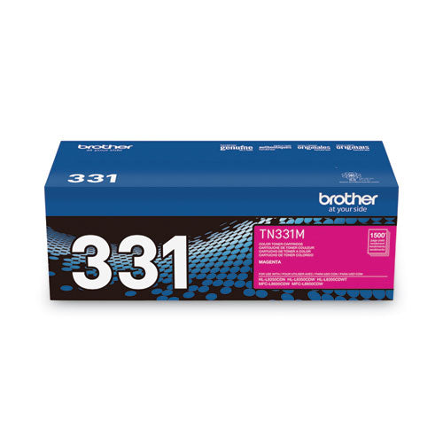BROTHER  Toner, 1,500 Page-Yield, Magenta - TN331M