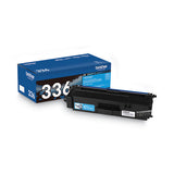 BROTHER  High-Yield Toner, 3,500 Page-Yield, Cyan - TN336C