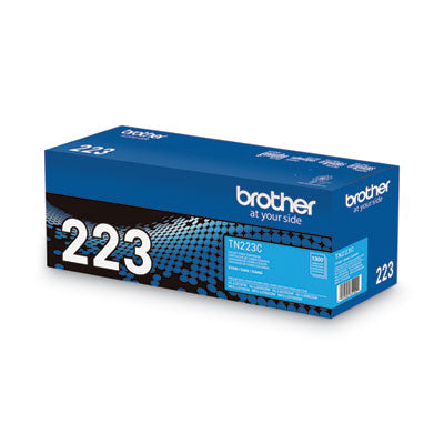 TN223C Toner, 1,300 Page-Yield, Cyan - TN223C