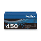 BROTHER  High Yield Toner, 2,600 Page-Yield, Black - TN450