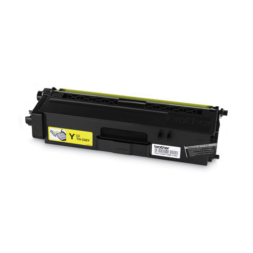 BROTHER  High-Yield Toner, 3,500 Page-Yield, Yellow - TN336Y