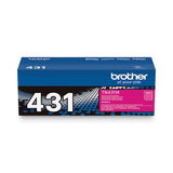 BROTHER  Toner, 1,800 Page-Yield, Magenta - TN431M BROTHER