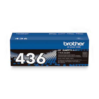 TN436BK Super High-Yield Toner, 6,500 Page-Yield, Black - TN436BK