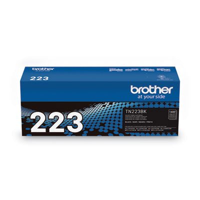 TN223BK Toner, 1,400 Page-Yield, Black - TN223BK