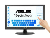 ASUS Touch VT169HE computer monitor 39.6 cm (15.6") 1920 x 1080 pixels Full HD LED Touchscreen Tabletop Black - VT169HE ASUS