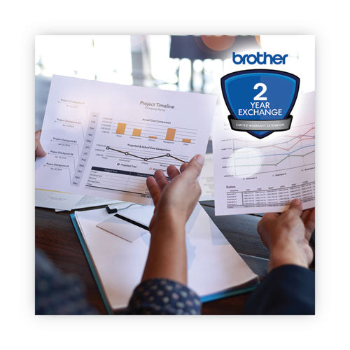 BROTHER Two-Year Exchange Warranty Extension for Select Brother MFC/QL Series - E1012EPSP