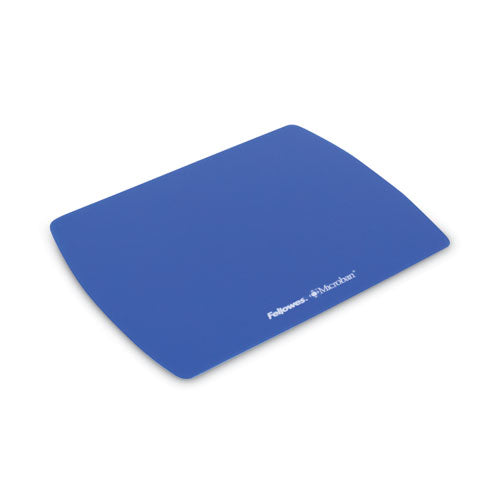 FELLOWES Ultra Thin Mouse Pad with Microban Protection, 9 x 7, Sapphire Blue - 5908001