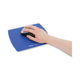 FELLOWES Ultra Thin Mouse Pad with Microban Protection, 9 x 7, Sapphire Blue - 5908001
