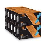 G10 2PRO Nitrile Gloves, Powder-Free, Medium, 6 mil Thick, 9.5" Long, Blue, 100/Box - 54422
