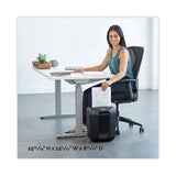 FELLOWES Powershred LX45 Cross-Cut Shredder, 8 Manual Sheet Capacity - 4400201