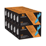 G10 2PRO Nitrile Gloves, Powder-Free, Small, 6 mil Thick, 9.5" Long, Blue, 100/Box, 10 Boxes/Carton - 54421