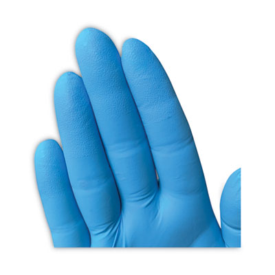G10 2PRO Nitrile Gloves, Powder-Free, Small, 6 mil Thick, 9.5" Long, Blue, 100/Box, 10 Boxes/Carton - 54421