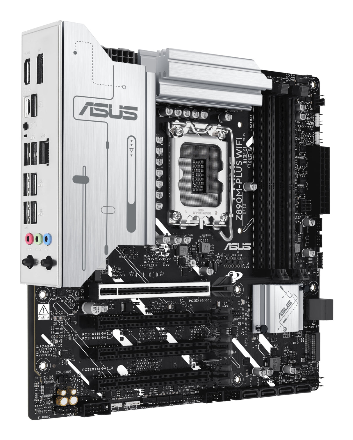 ASUS PRIME Z890M-PLUS WIFI Intel Z890 LGA 1851 (Socket V1) micro ATX - PRIME Z890M-PLUS WIFI