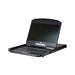 ATEN CL3116NX rack console 47 cm (18.5") 1366 x 768 pixels Metal, Plastic Black 1U - CL3116NX