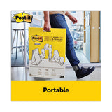 3M Original Tabletop Easel Pad with Self-Stick Sheets, Unruled, 20 x 23, White, 20 Sheets - 563R