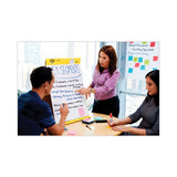 3M Original Tabletop Easel Pad with Self-Stick Sheets, Unruled, 20 x 23, White, 20 Sheets - 563R