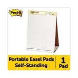 3M Original Tabletop Easel Pad with Self-Stick Sheets, Unruled, 20 x 23, White, 20 Sheets - 563R