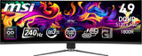 MSI MPG 491CQPX QD-OLED computer monitor 124.5 cm (49") 5120 x 1440 pixels Dual QHD Black - MPG491CQPXQDOLED