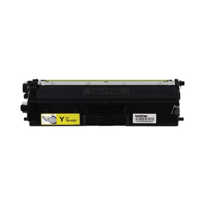 BROTHER Printer Consumables TN436Y Super High-Yield Toner, 6,500 Page-Yield, Yellow - TN436Y