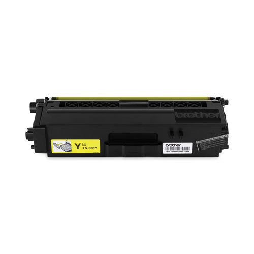 BROTHER  High-Yield Toner, 3,500 Page-Yield, Yellow - TN336Y